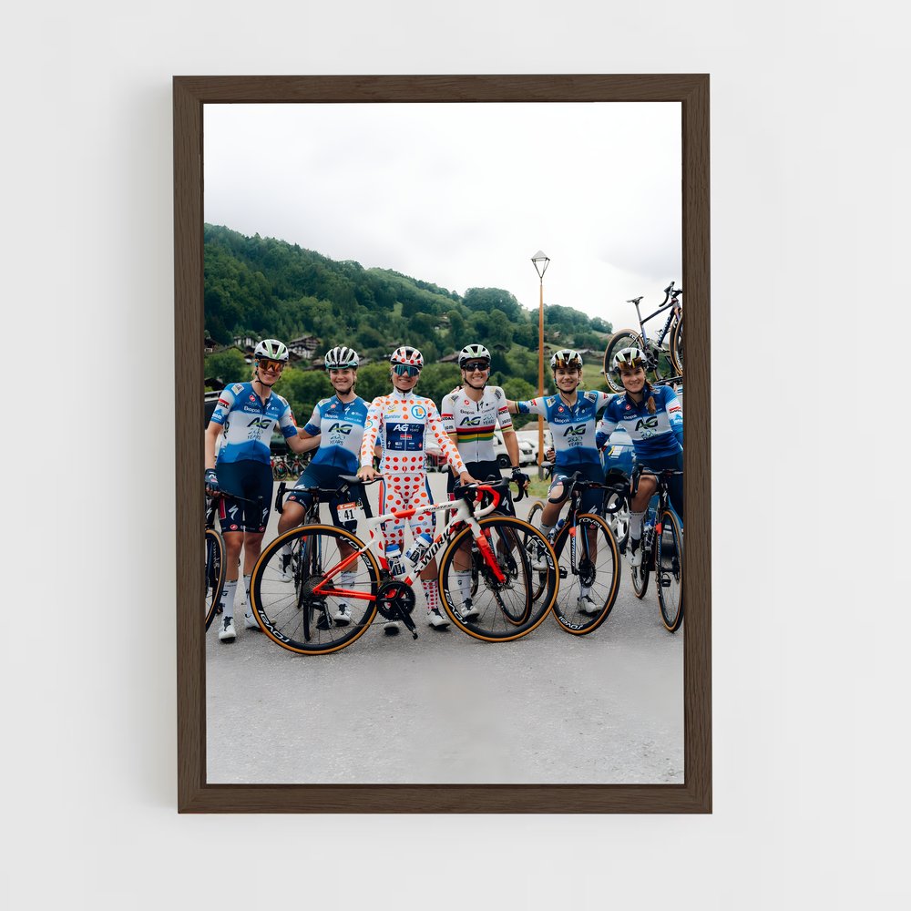 Poster La Force des Femmes – affiche Cyclisme (vue 5)